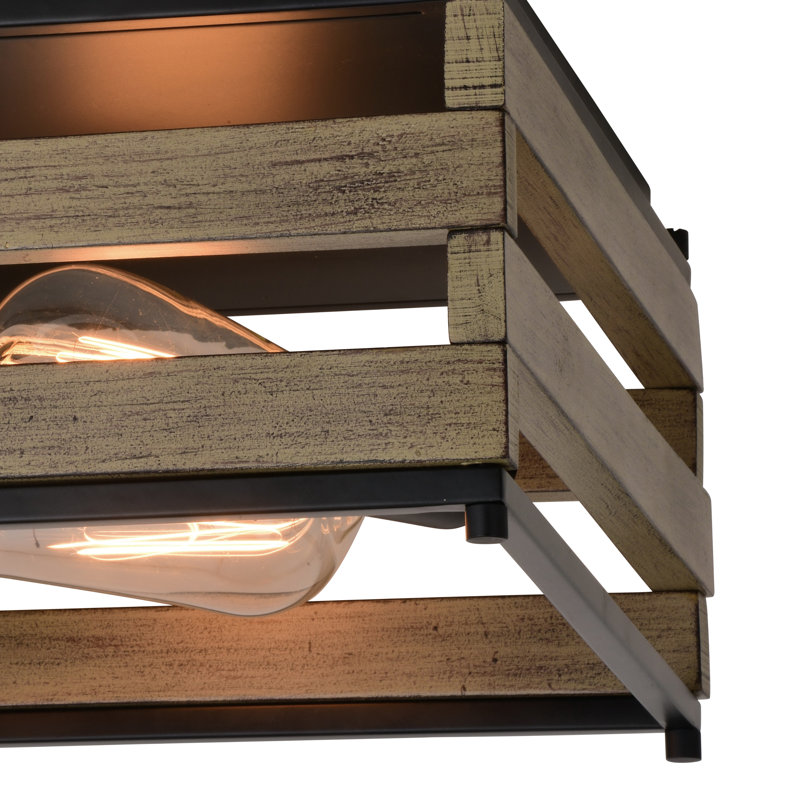 Plafonnier encastré 3 lumières 13 po