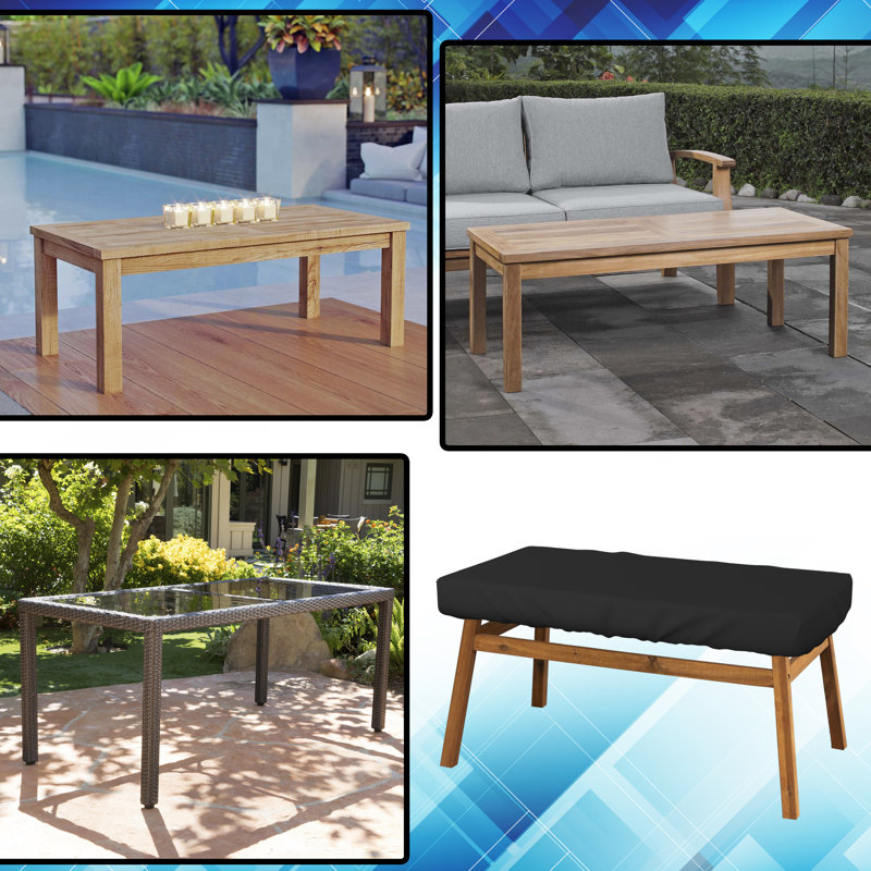 Couvercle de table rectangulaire polyvalent HighDensity, H 5 po x l 60 po x P 35 po
