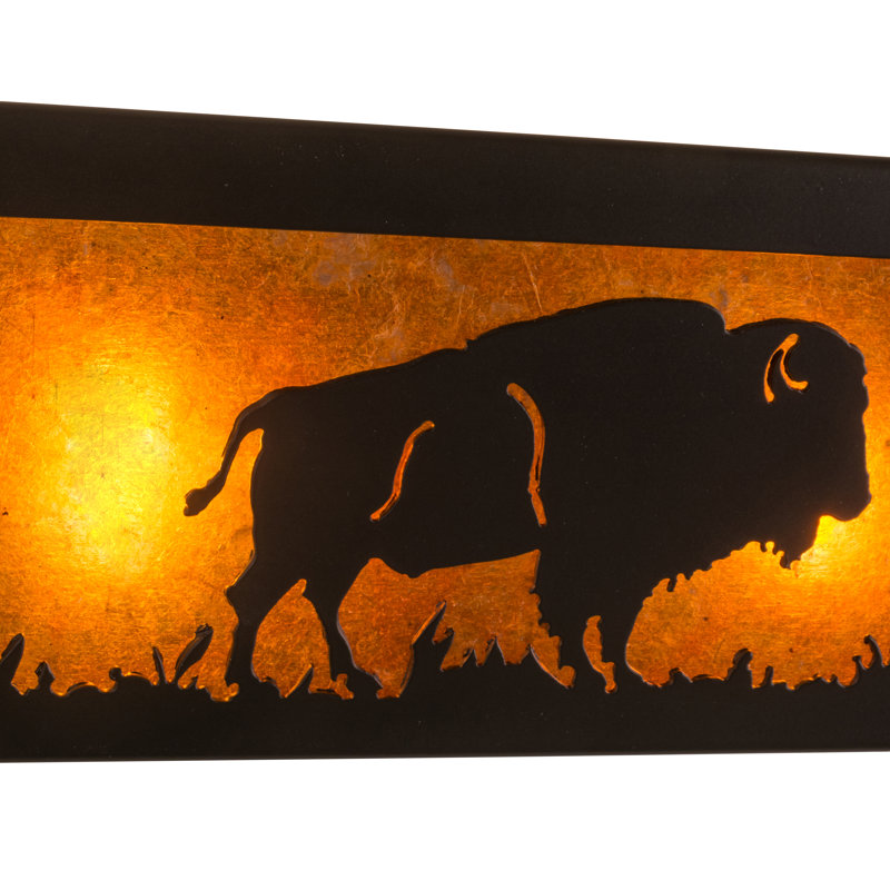 Rustic Lodge 4 - Light Bath Bar, Timeless Bronze