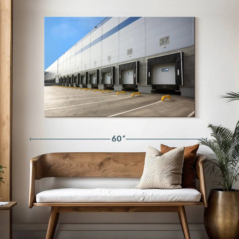 Lilie Loading Dock, 34" H x 51" W