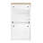Functional Entryway Organizer With 2 Flip Drawers-741501872