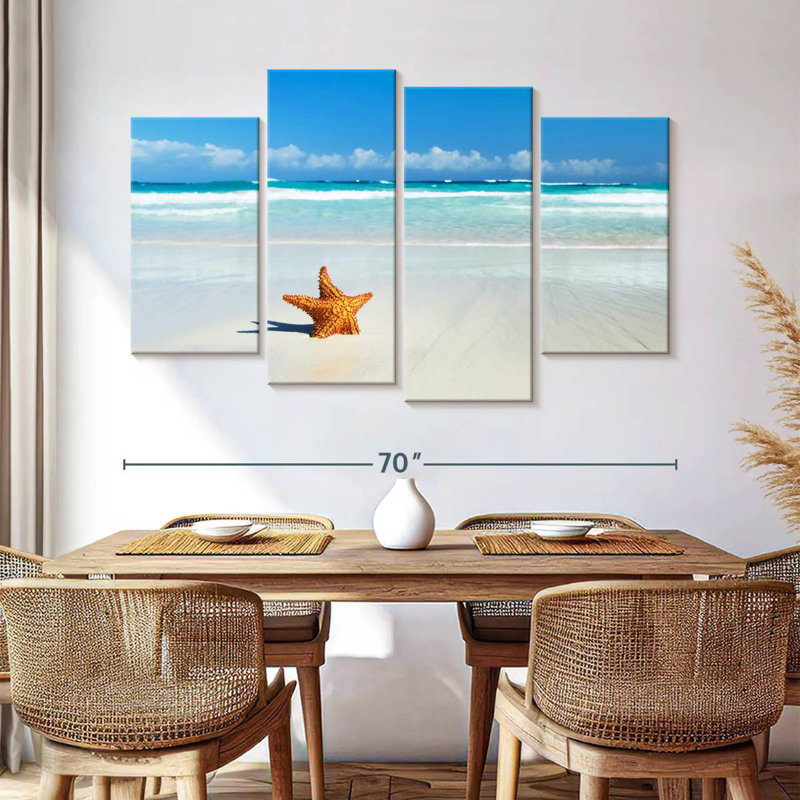 Gillard Starfish Shoreline, 42'' H x 68'' W