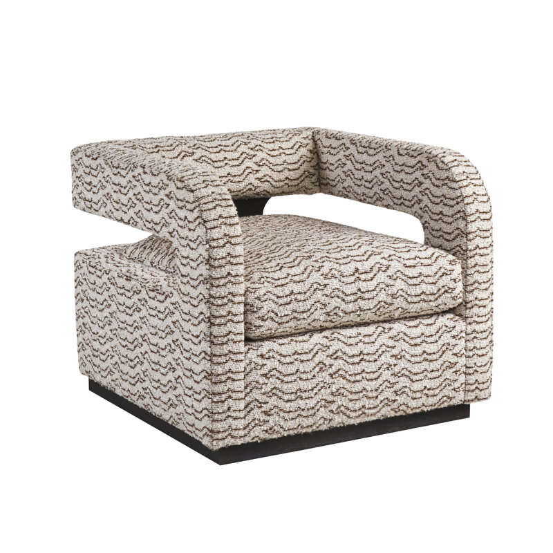 Fauteuil demi-tonneau Zanzibar