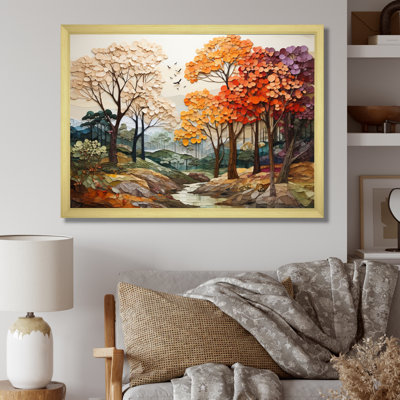 Érable, mosaïque de la saison I - reproduction