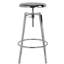 Tabouret de bar pivotant à hauteur réglable Lukachukai-119969031