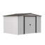 Classic Steel Storage Shed, 10X8, Charcoal