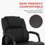 Fauteuil de conférence en cuir Chair