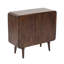 Burnam Solid Wood 2 - Door Rectangle Accent Cabinet