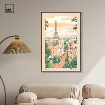 «Soft Spring Paris», toile de voyage par Art Remedy