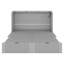 Lit escamotable escamotable avec tiroir et prises de courant et ports USB