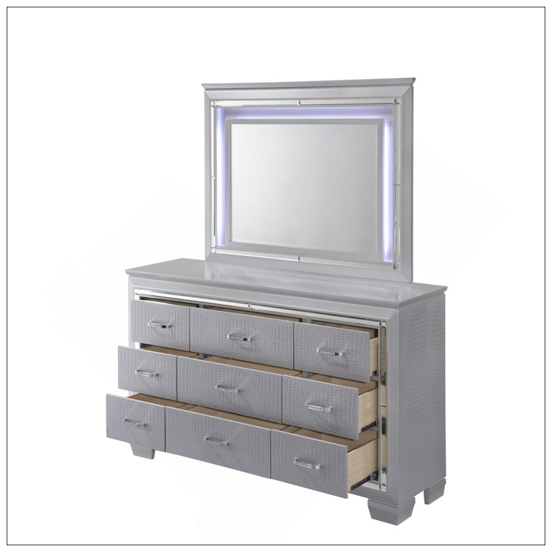 Commode Lillian - Gris foncé