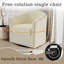 Fauteuil demi-tonneau pivotant Aunna-327422286