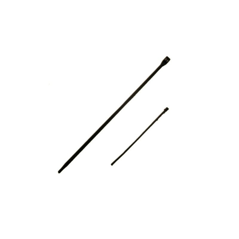 Paquet de 500 attaches zippées noires de 12 po