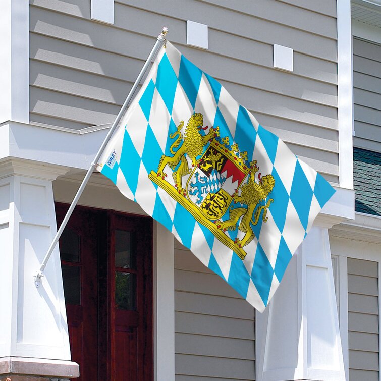 1000 Flags Limited Bavaria (Bayern) Lozenge State Flag 5'x3' (150cm x 90cm)  - Woven Polyester