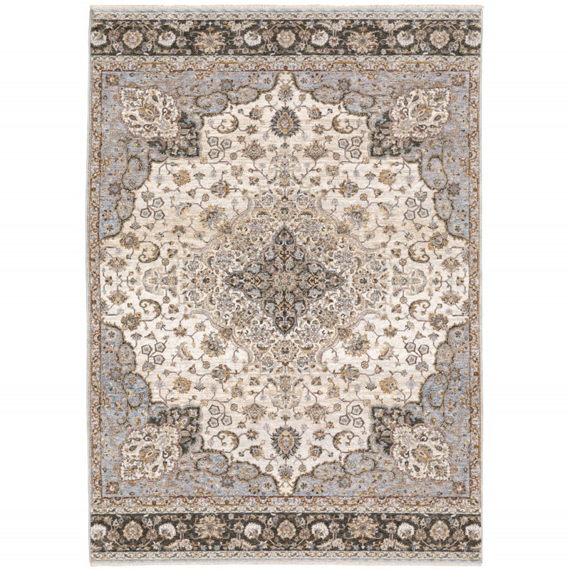 Atherine Oriental Indoor Rug, Rectangle 9'10" x 12'11"