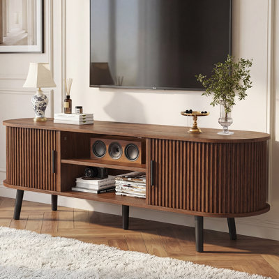 Mid-Century Modern 53.94" W TV Stand for TVs up to 60"