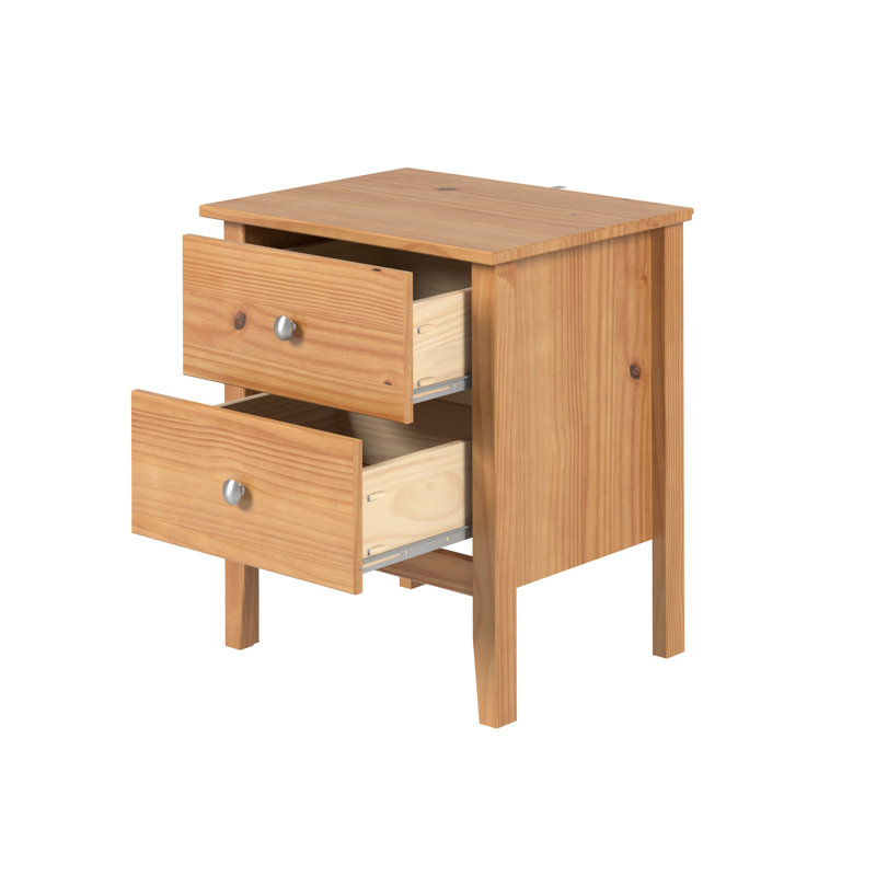 Table de chevet Arzell Shaker, Miel