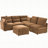 Chenille Upholstered Modular Sectional Sofa-367671474
