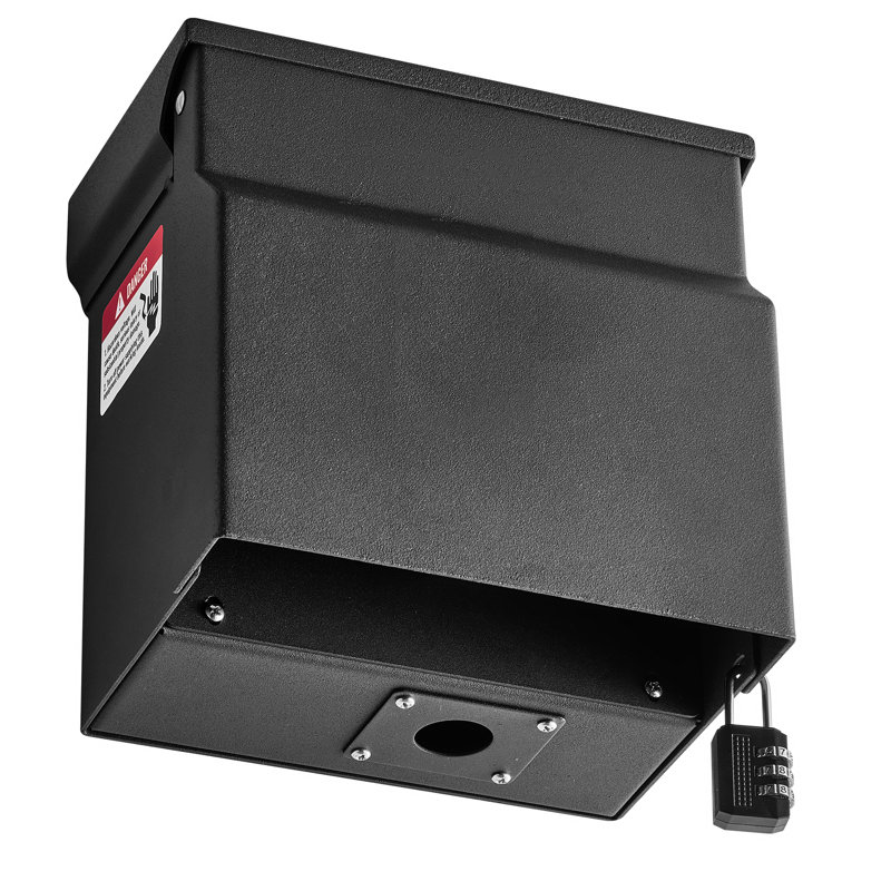 30 Amp RV Power Outlet Box with Timer, NEMA TT-30R Receptacle 125V, Suitable for RVs, EVs, Campers, and Trailers, Simple Installation, Lockable Outdoor Electrical Panel, NEMA 3R Weather-Resistant Design