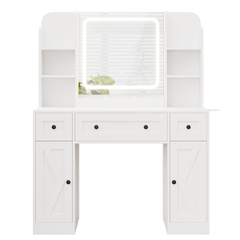 Makeup Vanity, White