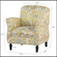 Fauteuil d'appoint avec pieds robustes