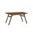Kaela Walnut & Light Gray Finish 7PCs Dining Room Set