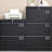 Black Locking Metal File Cabinet - 2 Drawers, Widened Interior For More Space, Modern Office Essential 2 With Lock Black, Storage Capacity-1270316010