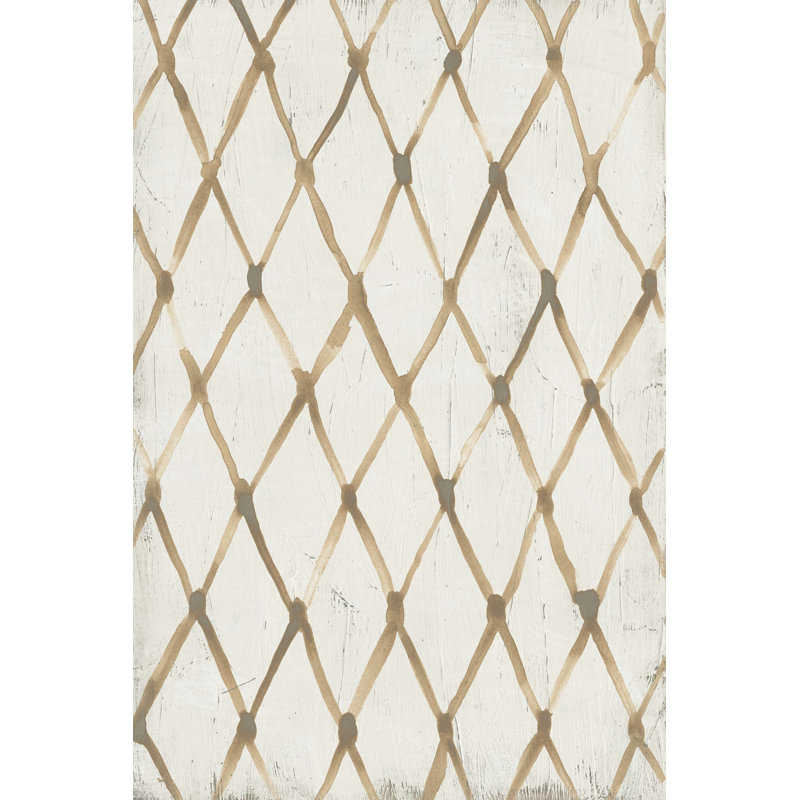 " Neutral Lattice I " by June Erica Vess, 12" H x 8" W x 1.25" D