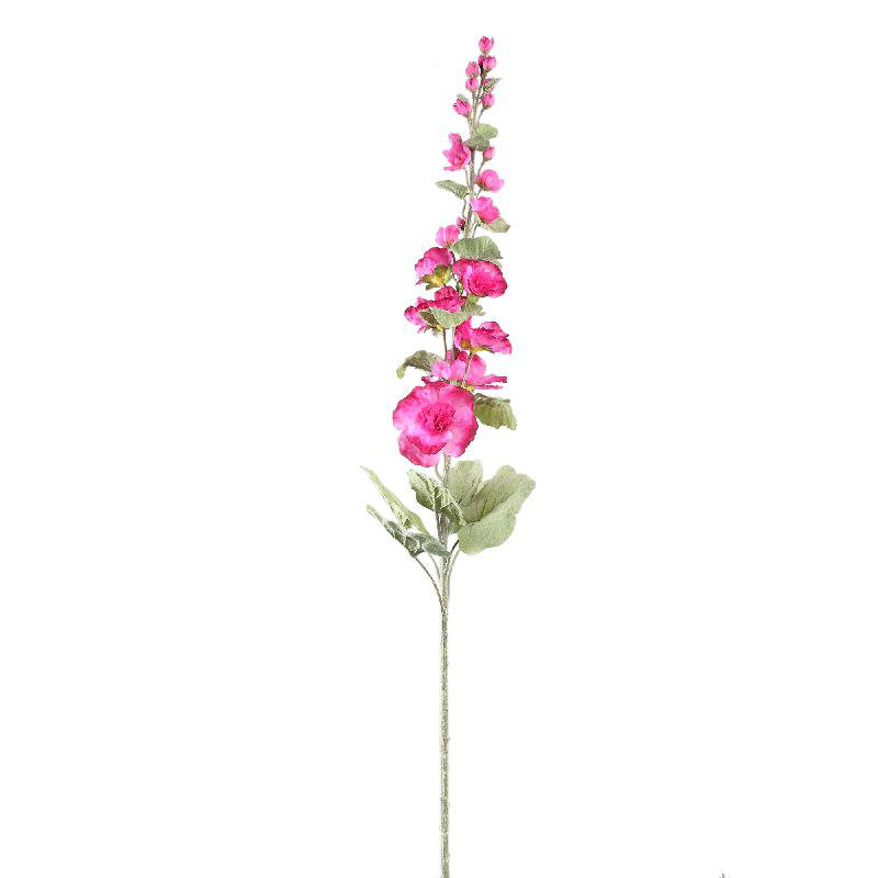 Hollyhock 114cm Plant, White