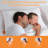 Bed Pillows Set Of 2, Fluffy Pillows For Back, Stomach Or Side Sleepers, Luxury Hotel Quality, White-119336313