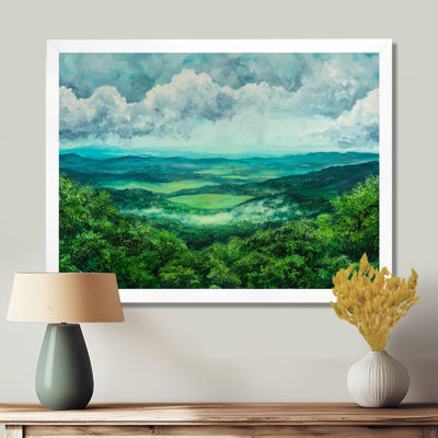 Shenandoah Vista Virginia Prairies I - Virginia Wall Art Print