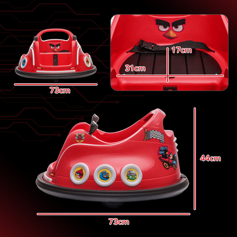Freeport Park Battery Powered Ride On, Red