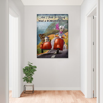 «Value N'applique pas», impression sur toile tendue