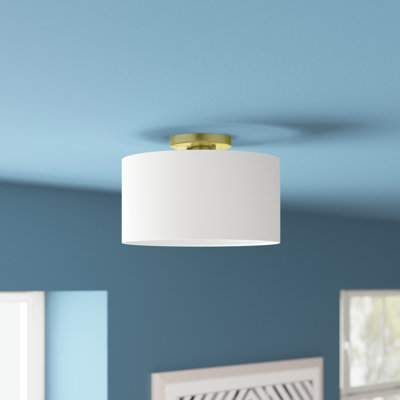 Plafonnier semi-encastré 1 lumière Shaniya