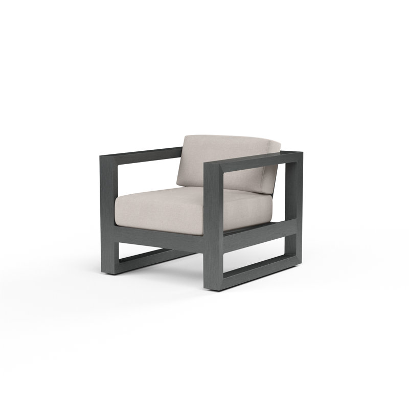 Redondo Outdoor Lounge Chair, Canvas Natural Sunbrella® Canvas