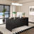 Executive Desk With Two File Cabinets-1412142783