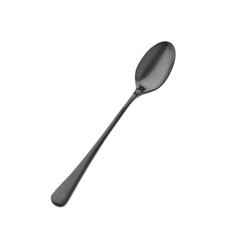 Como 18/10 Stainless Steel Ice Teaspoon, Black Matte