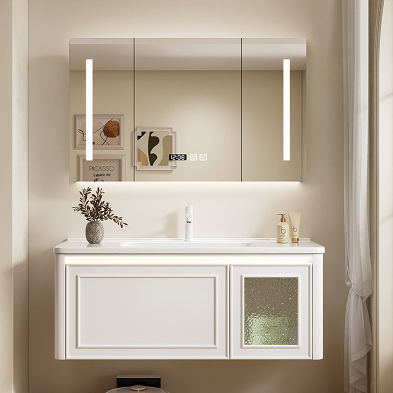 Light luxury modern bathroom cabinet