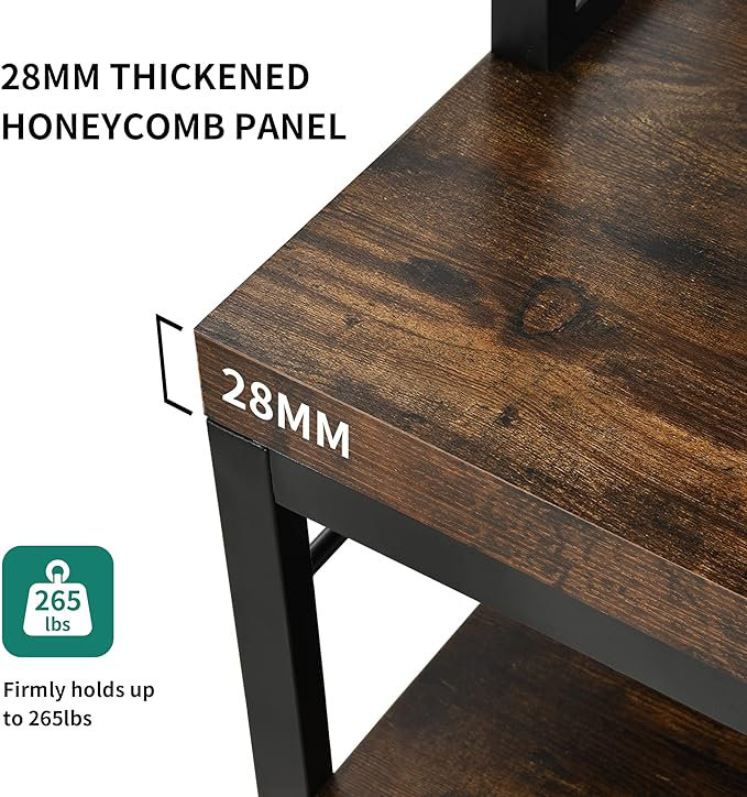 Kealy Wood Kitchen Island