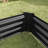 Galvanized Raised Garden Bed For Vegetables,Planter Raised Garden Boxes Outdoor,Metal Raised Garden Beds Steel Kit For Vegetables Flower Herb Patio Black Rectangle