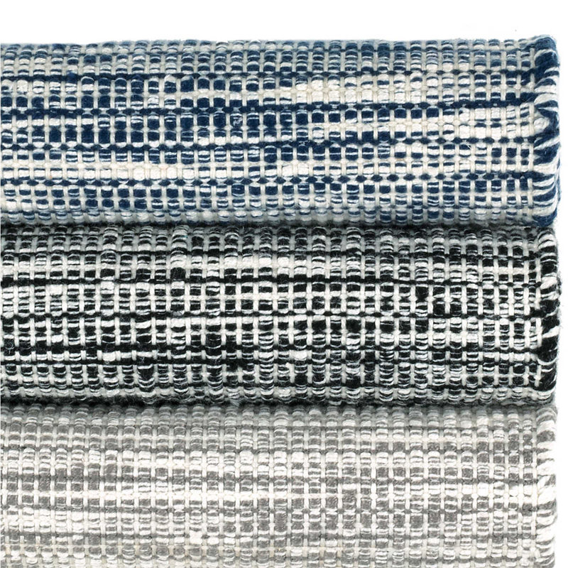 Tapis intérieur / extérieur gris Tideline, Rectangle 8 pi 6 po x 11 pi 6 po