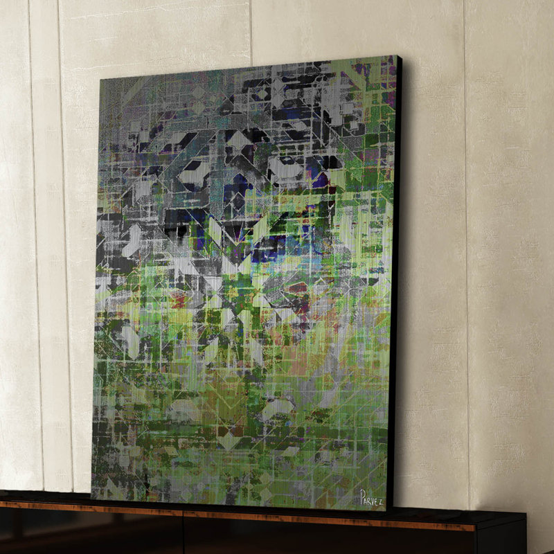 «Kif In Ketama» par Parvez Taj - reproduction sur métal, H 36 po x l 24 po x P 1,5 po