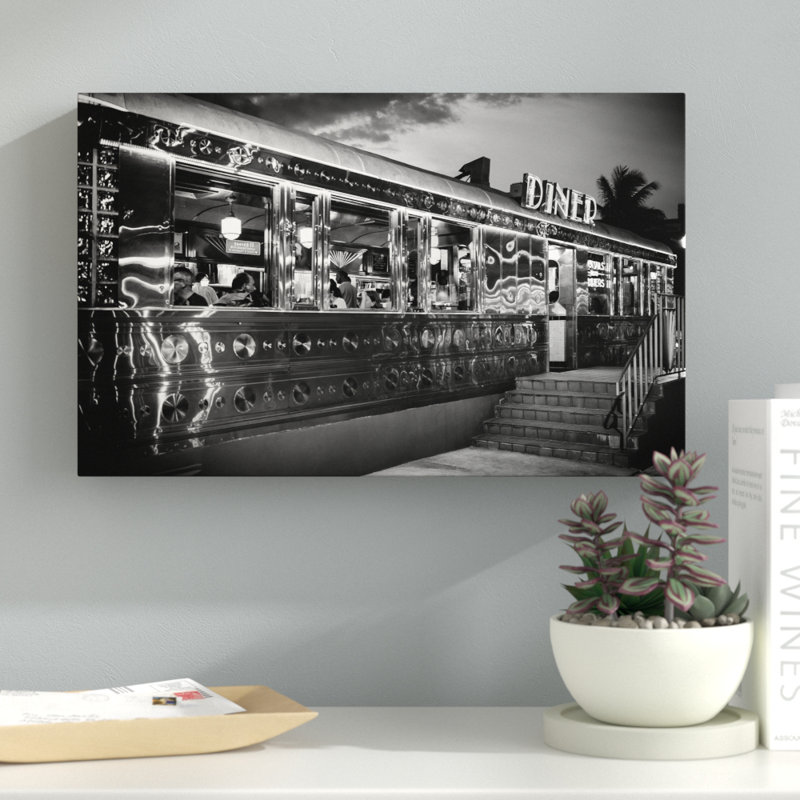 Us gamelle, reproduction de photo sur toile tendue, H 12 po x l 19 po x P 2 po