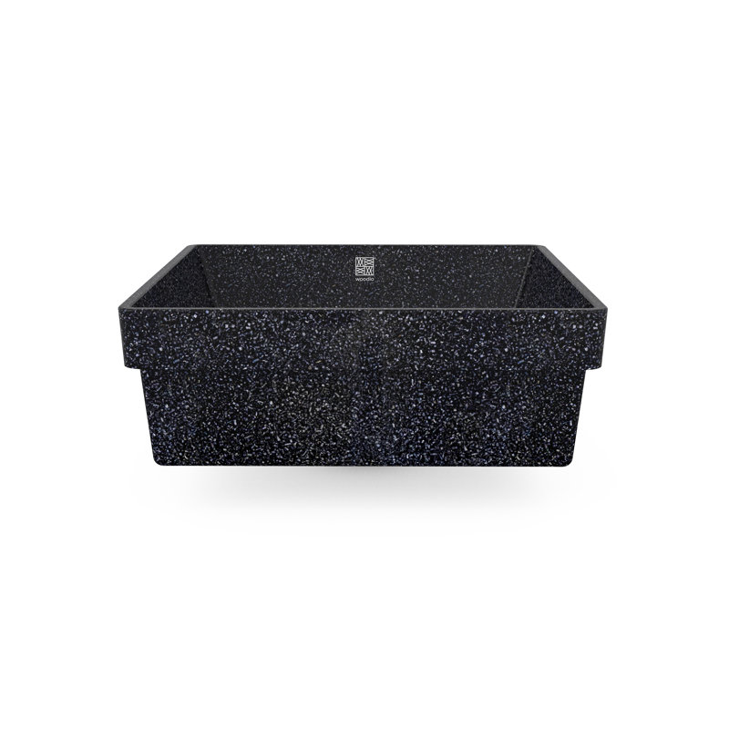 Cube40 15.75'' L Bathroom Sink, Char