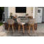 Dalton Outdoor Teak Swivel Bar Stool-2122482946
