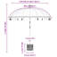 Balinese Parasol Cotton, Solid Wood-1032886784-1032886799