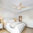 Stellant II 52 in. Indoor/Covered Outdoor Matte White Traditional Ceiling Fan with Three 3000K LED Bulbs Included-1736424456-1736424452
