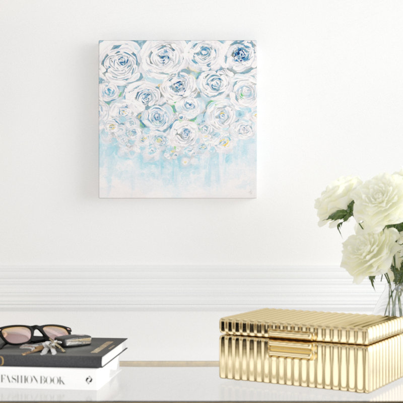 «Flower Clouds» par Marmont Hill, reproduction sur toile flottante, H 40 po x l 40 po x P 1,5 po