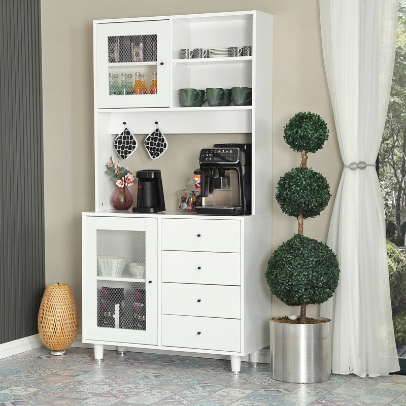 Armoire polyvalente, Blanc