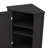 Home Corner Storage Unit, Bathroom Triangular Floor Cabinet With Adjustable Shelf, Showcasing A Contemporary Design